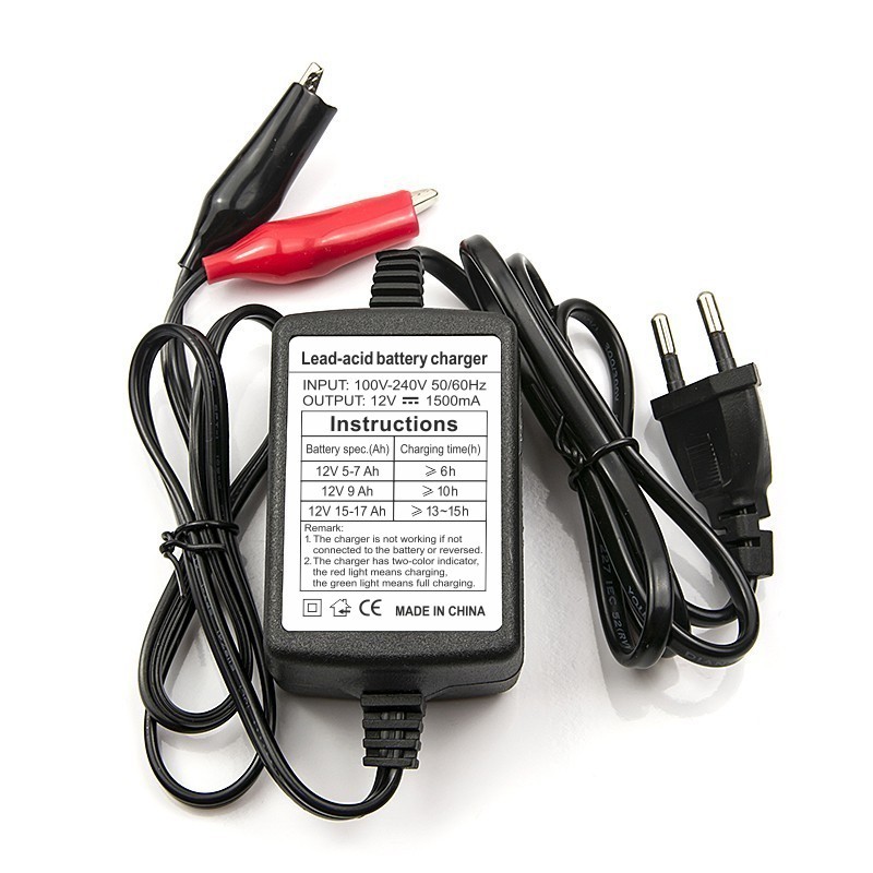 Ładowarka impulsowa do akumulatorów QUAD SKUTER MOTOR  12V