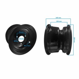 FELGA PRZÓD QUAD ATV 110 125 8" 3śr. ID268